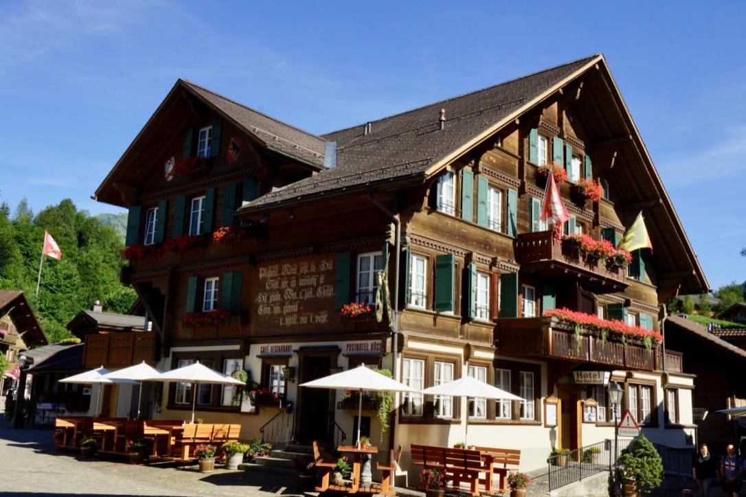 Posthotel Roessli Gstaad Exterior foto