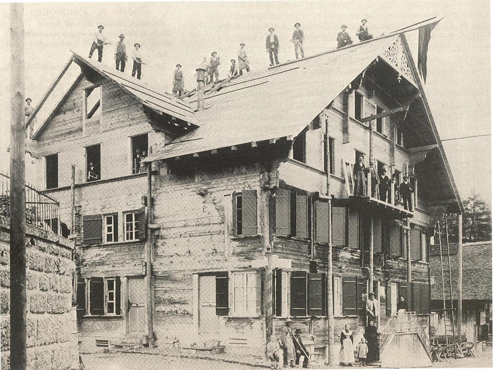 Posthotel Roessli Gstaad Exterior foto